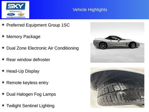 Used 2001 Chevrolet Corvette Convertible w/ Preferred Equipment Group2 image 12