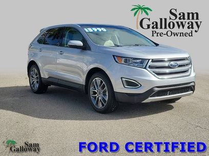 Certified 2017 Ford Edge Titanium w/ Equipment Group 301A