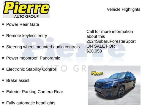 Used 2024 Subaru Forester Sport AWD/4WD image 12