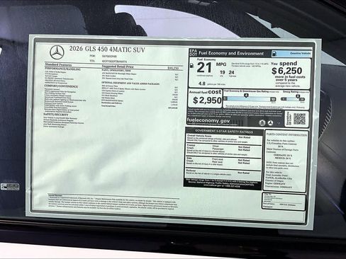 New 2026 Mercedes-Benz GLS 450 4MATIC image 18