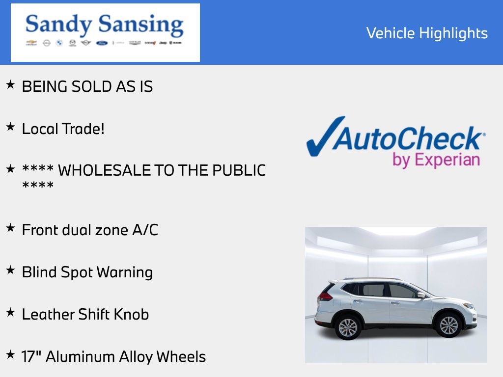 Used 2017 Nissan Rogue SV AWD/4WD image 8