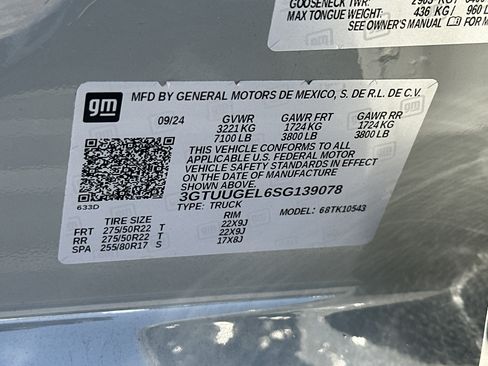 Used 2025 GMC Sierra 1500 Denali w/ Denali Reserve Package AWD/4WD image 35