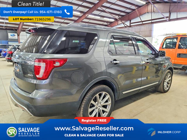 Used 2017 Ford Explorer Limited AWD/4WD image 4