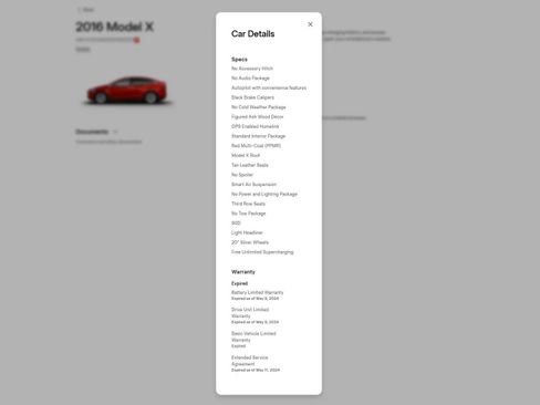 Used 2016 Tesla Model X 90D AWD/4WD image 4