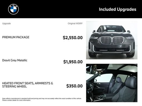 Used 2024 BMW X5 xDrive40i w/ Premium Package AWD/4WD image 4
