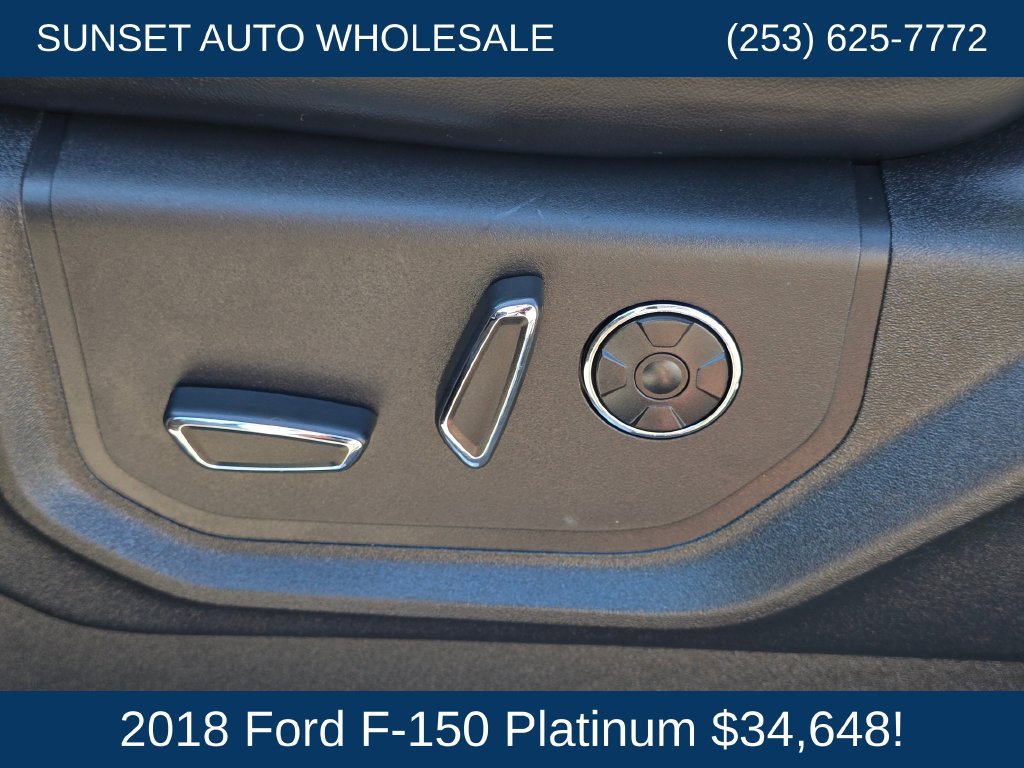 Used 2018 Ford F150 Platinum w/ Max Trailer Tow Package AWD/4WD image 24