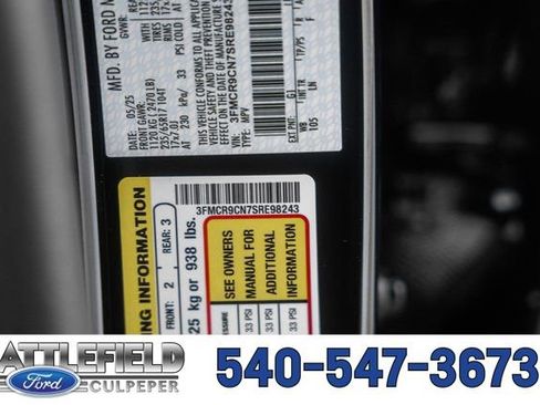 New 2025 Ford Bronco Sport Outer Banks w/ Sasquatch Outer Banks Package image 44