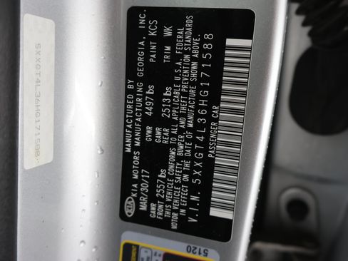 Used 2017 Kia Optima LX FWD image 54