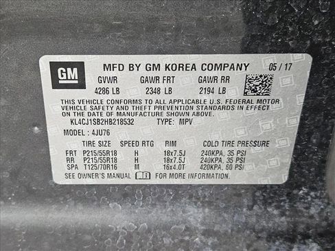 Used 2017 Buick Encore Sport Touring image 23