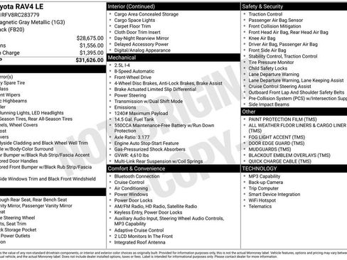 Used 2024 Toyota RAV4 LE image 5
