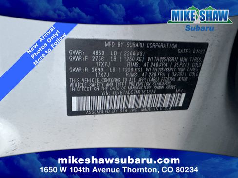 Used 2021 Subaru Outback Premium image 16