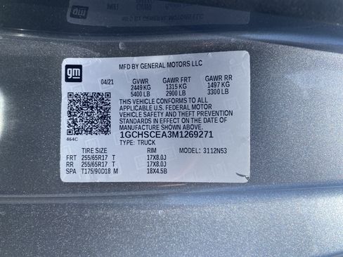Used 2021 Chevrolet Colorado LT w/ Fleet Safety Package RWD image 24