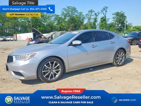 Used 2018 Acura TLX V6 FWD image 1