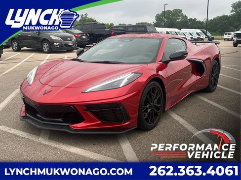 Used 2025 Chevrolet Corvette Stingray Coupe w/ Z51 Performance Package RWD image 1