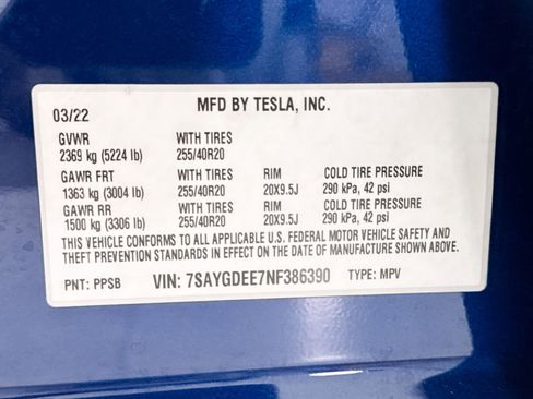 Used 2022 Tesla Model Y Long Range AWD/4WD image 41