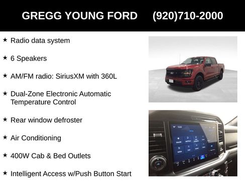 New 2025 Ford F150 XLT w/ Equipment Group 302A MID image 31