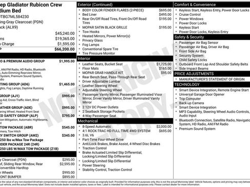 Used 2021 Jeep Gladiator Rubicon image 10