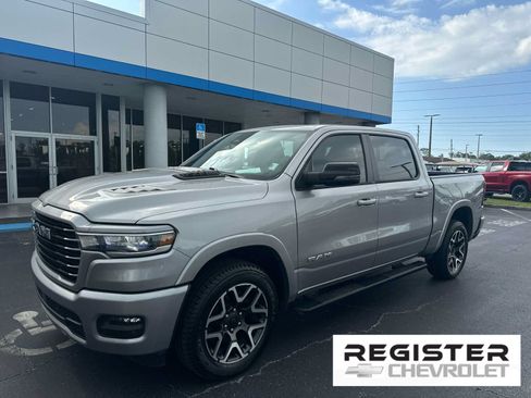Used 2025 RAM 1500 Laramie w/ Advanced Safety Group II AWD/4WD image 1