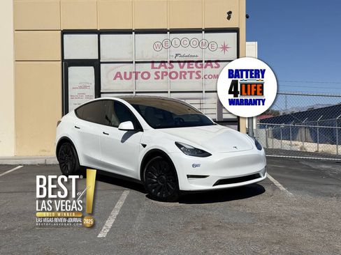 Used 2021 Tesla Model Y Long Range AWD/4WD image 1