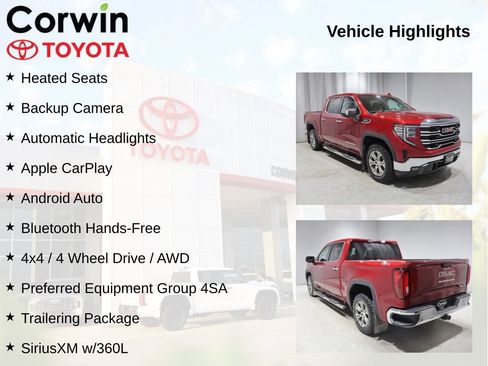 Used 2023 GMC Sierra 1500 SLT AWD/4WD image 11