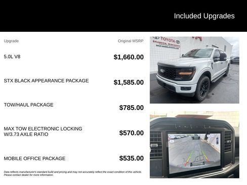 Used 2024 Ford F150 STX w/ STX Black Appearance Package AWD/4WD image 7
