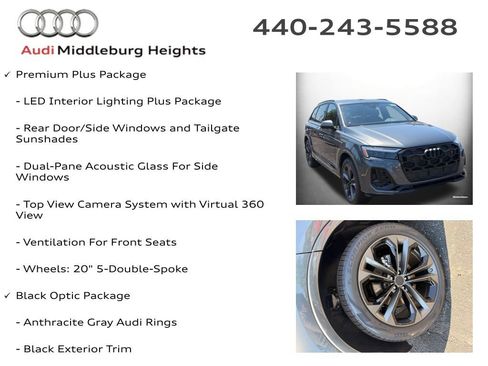 New 2026 Audi Q7 2.0T Premium Plus AWD/4WD image 10