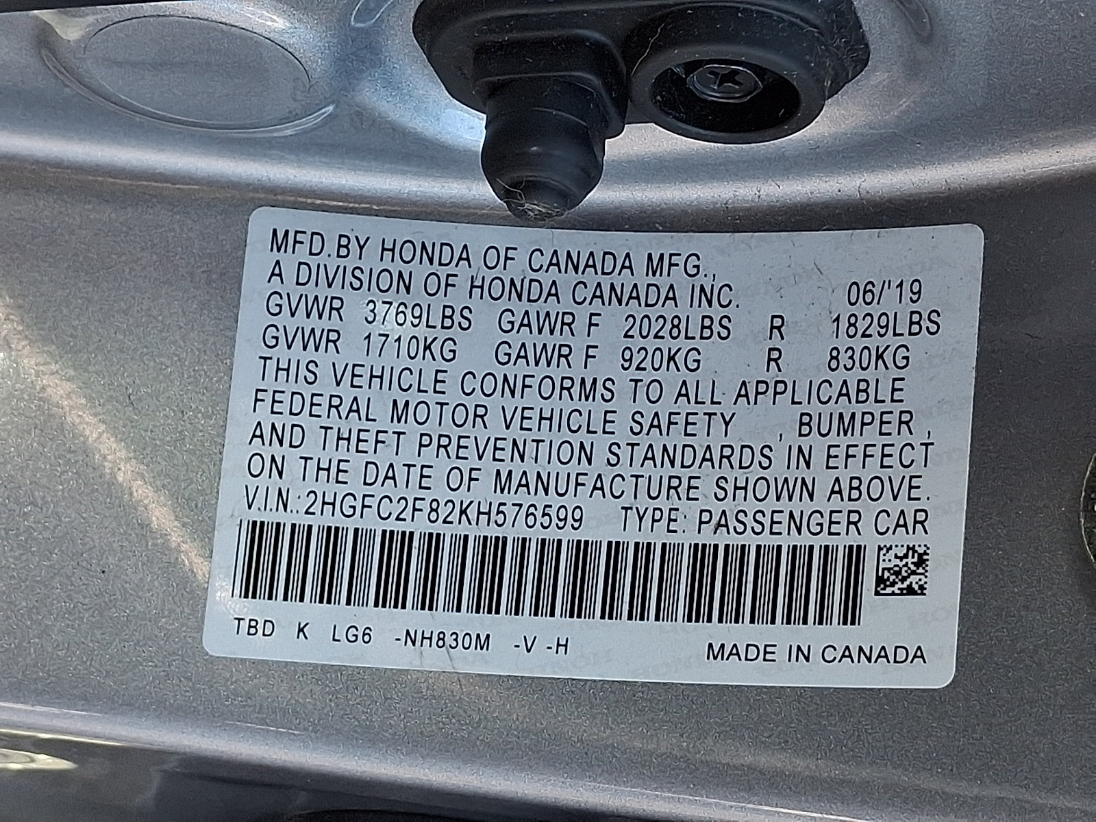 Used 2019 Honda Civic Sport image 27