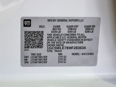 Used 2021 Chevrolet Silverado 2500 W/T w/ WT Convenience Package image 53