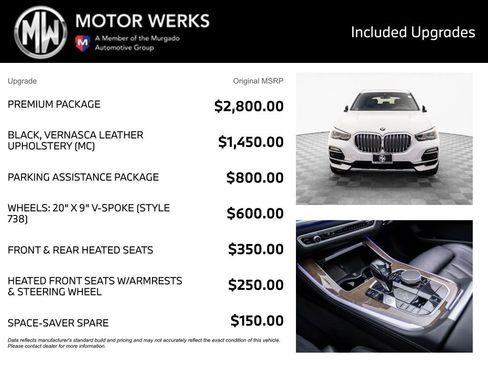 Used 2021 BMW X5 xDrive40i w/ Premium Package AWD/4WD image 4