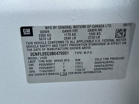 Used 2011 Chevrolet Equinox LT w/ Driver Convenience Package image 28