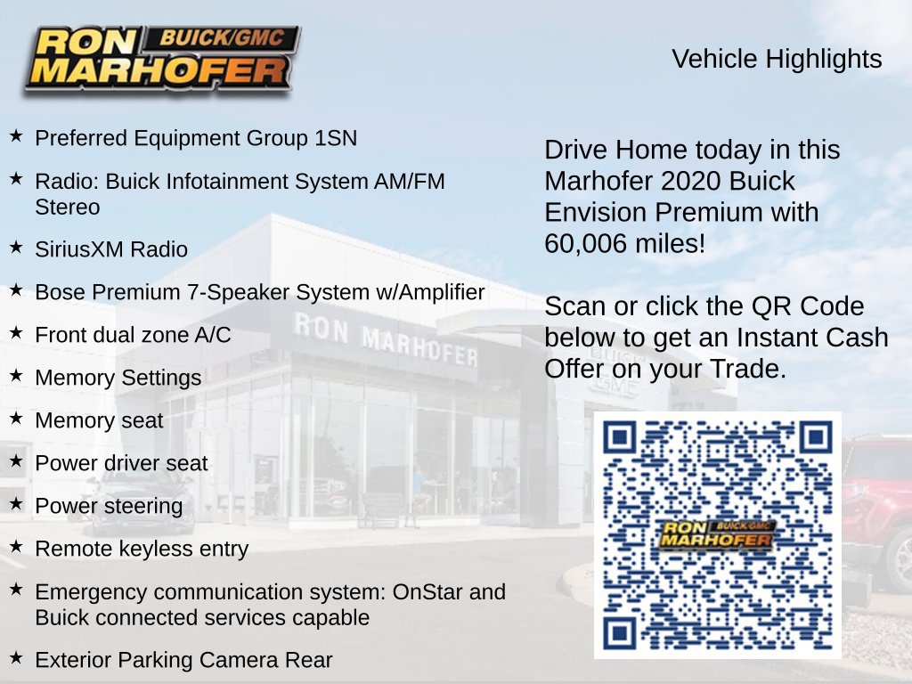 Used 2020 Buick Envision Premium AWD/4WD image 14