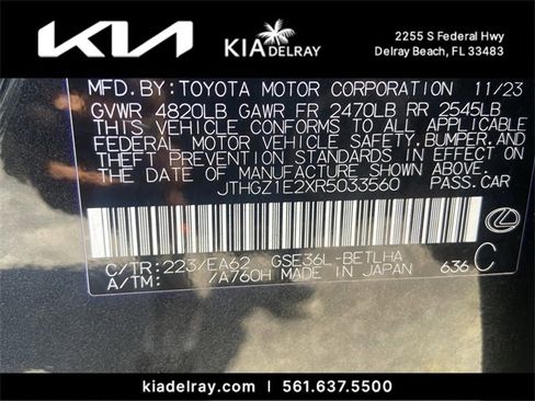 Used 2024 Lexus IS 350 F Sport w/ Memory Package image 31