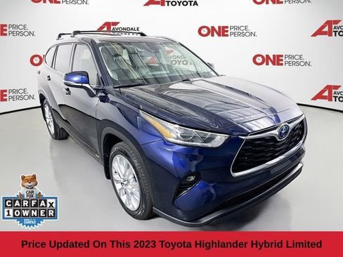 Used 2023 Toyota Highlander Limited AWD/4WD image 1