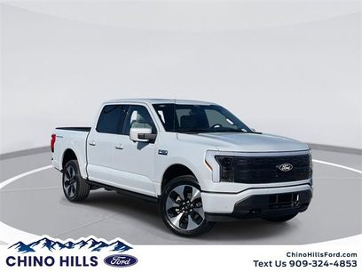 New 2025 Ford F150 Lightning Platinum
