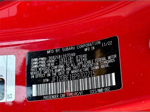 Used 2023 Subaru BRZ Limited image 30