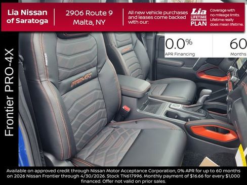 New 2026 Nissan Frontier PRO-4X w/ Pro Premium Package image 35