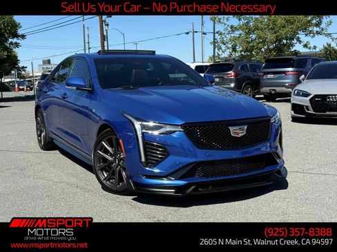 Used 2023 Cadillac CT4 Sport w/ Climate Package RWD image 1