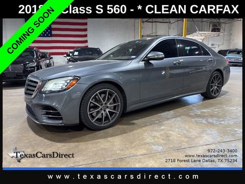 Used 2018 Mercedes-Benz S 560 4MATIC Sedan image 1