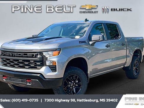 New 2026 Chevrolet Silverado 1500 Custom Trail Boss w/ LPO, Dark Essentials Package AWD/4WD image 11