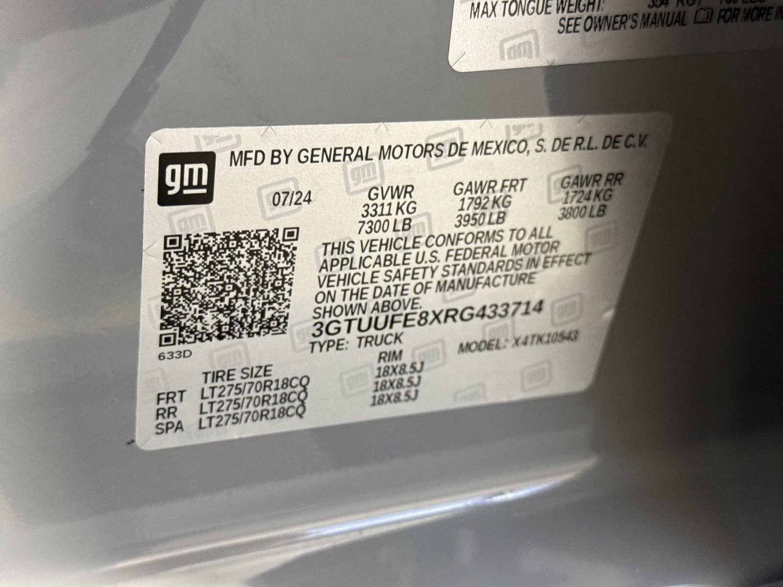 Used 2024 GMC Sierra 1500 AT4X AWD/4WD image 36