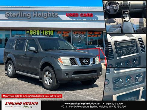 Used 2006 Nissan Pathfinder SE w/ (S01) Side Air Bags Pkg AWD/4WD image 1