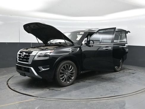Used 2023 Nissan Armada Platinum w/ Captain's Chairs Package RWD image 58
