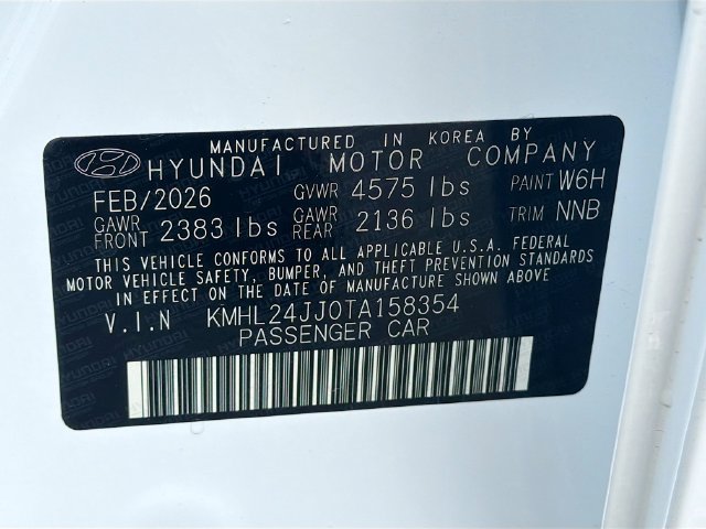New 2026 Hyundai Sonata Blue FWD image 31