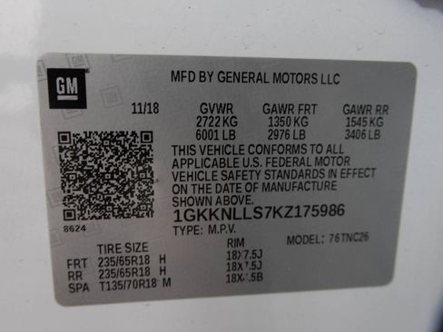 Used 2019 GMC Acadia SLE w/ Driver Alert Package I FWD image 51