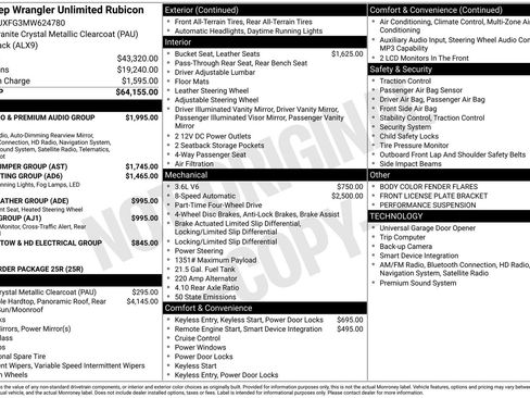 Used 2021 Jeep Wrangler Unlimited Rubicon AWD/4WD image 15