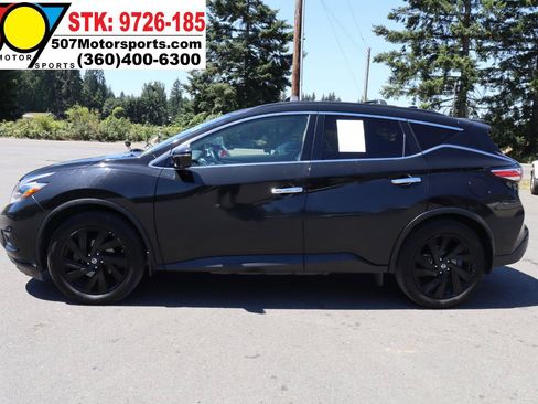 Used 2018 Nissan Murano SL w/ Midnight Edition Package AWD/4WD image 5