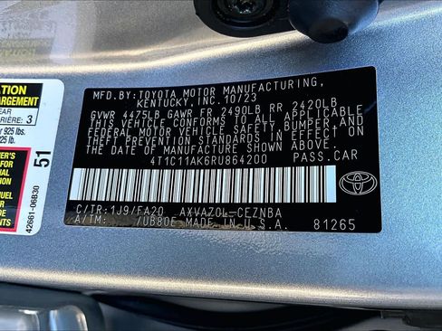 Certified 2024 Toyota Camry LE image 31