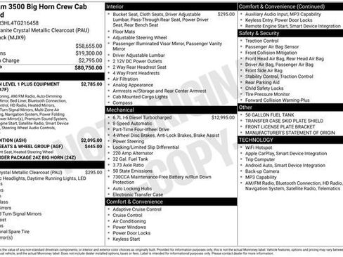 New 2026 RAM 3500 Big Horn AWD/4WD image 31