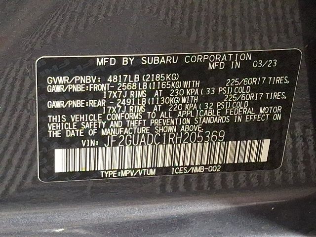 Certified 2024 Subaru Crosstrek 2.0i Premium AWD/4WD image 26