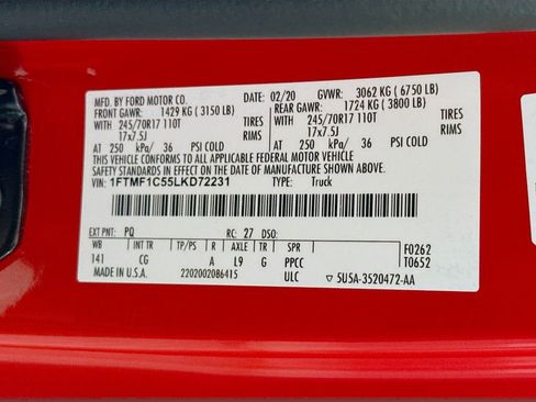 Used 2020 Ford F150 XL w/ Equipment Group 101A Mid image 30